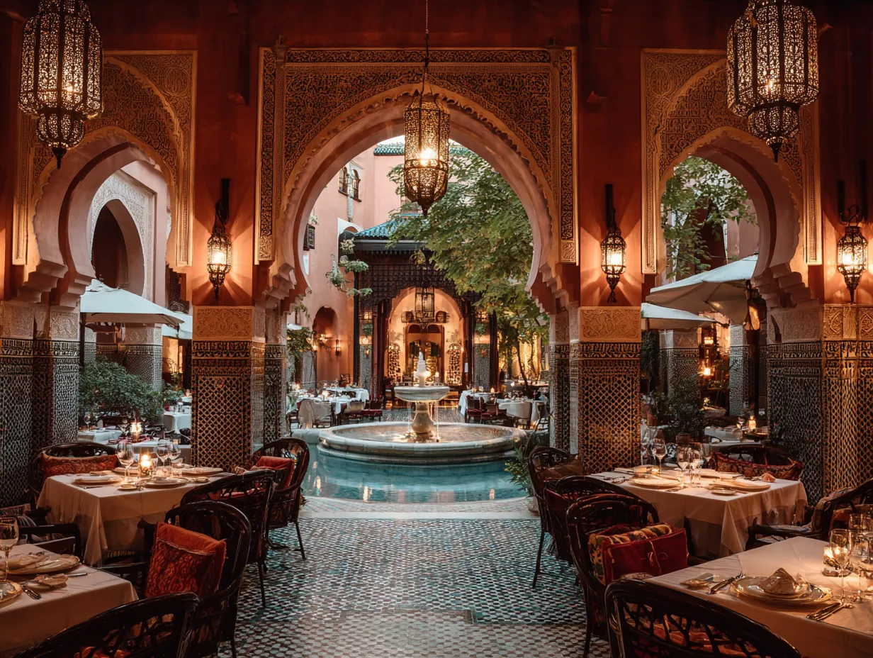 Intérieur du restaurant